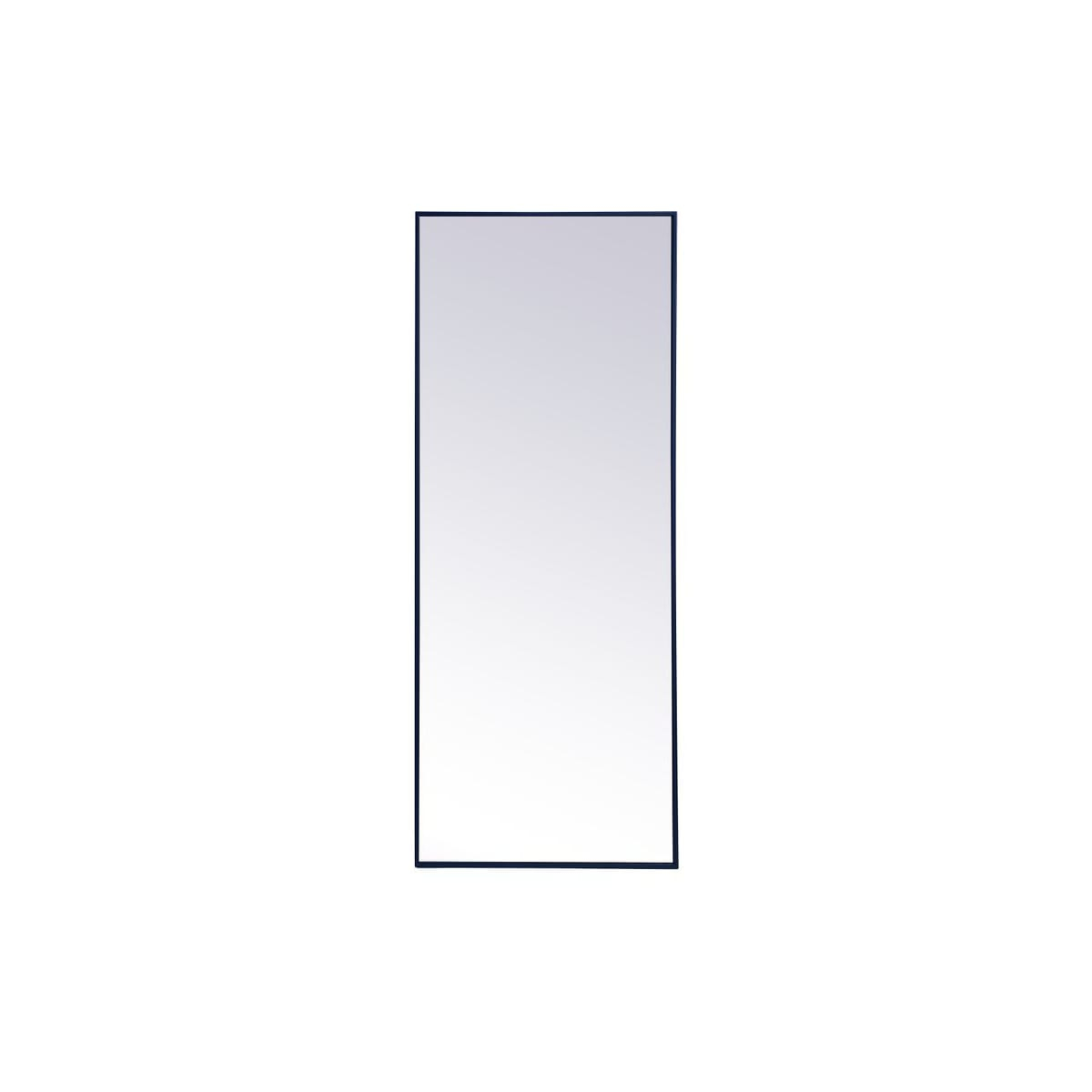 Elegant Lighting Mr42460Bk Eternity 60" X 24" Rectangular | Build.com for Elegant Lighting Mr408X-18 Eternity 18" W X 60" H Rectangular - Black
