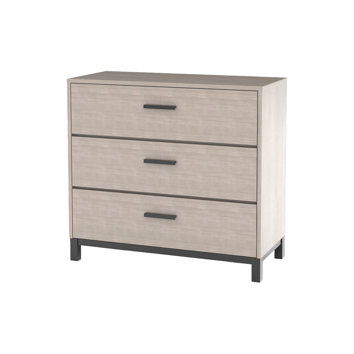 Element 3 Drawer Chest - Dfm within Bolt 3-Drawer Chest