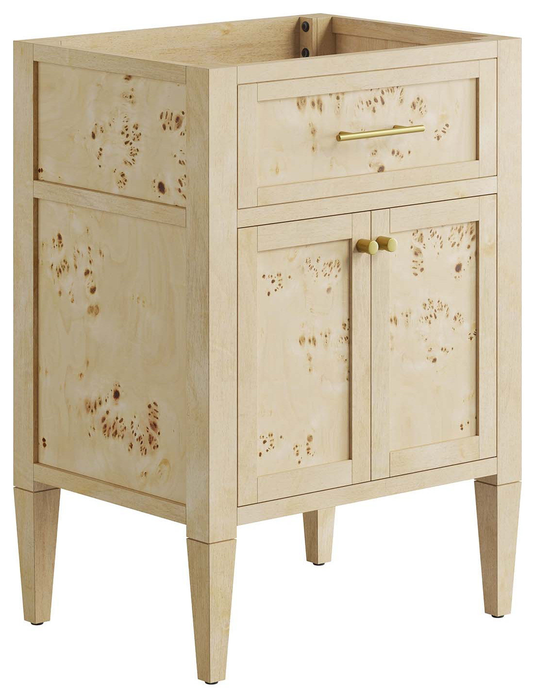 Elysian 24" Wood Bathroom Vanity Cabinet (Sink Basin Not Included ... throughout Daybreak 24 Vanity Cabinet Common Questions Answered by Experts
