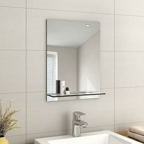Emke within Rectangle Rotating Wall Mirror