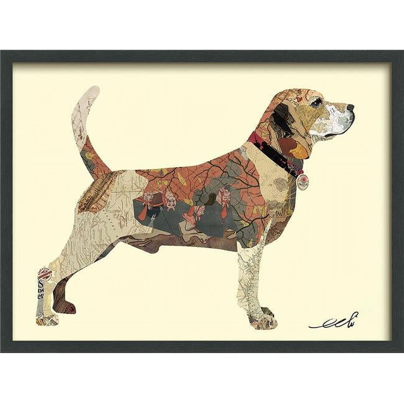 Empire Art Direct 'Beagle' Alex Zeng's Dimensional Collage,Under Glass & A Black Shadow Box ... in Preserving Musical Memories The Magic of Under-Glass Saxophone Collages