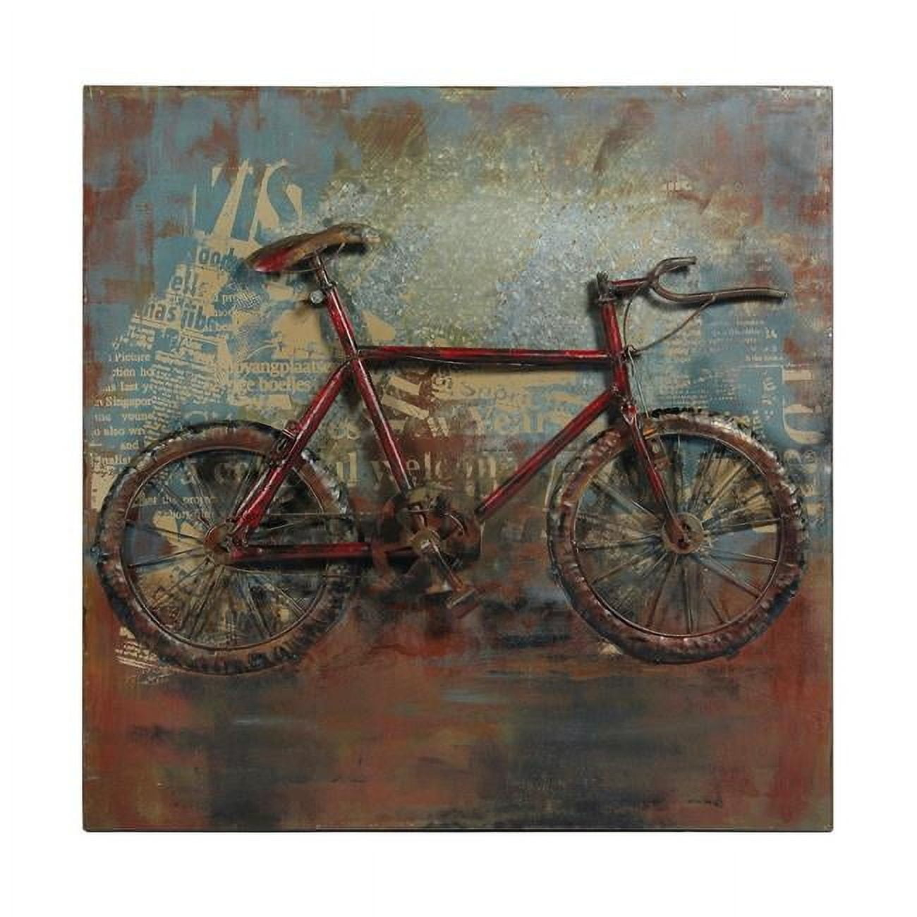 Empire Art Direct Primo Mixed Media Hand Painted Iron Wall Sculpture ... intended for Eiffel Tower Wall Art Primo Mixed Media Hand Painted Iron Wall Sculpture 48X32