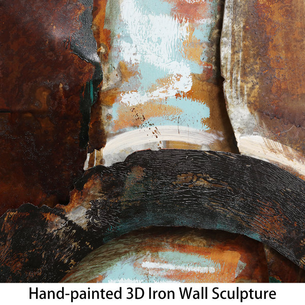 Empire Art Direct "Revolutions 1" Mixed Media Iron Hand Painted ... throughout A Unique Perspective The Craftsmanship Behind Dog on Skateboard Art