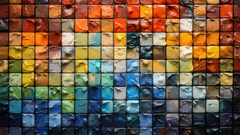 Eye-Catching Vibrant 3D Wooden Mosaic Wall Art Background For Websites ... with regard to Warm Up To Wood For An Eye-Catching Wall