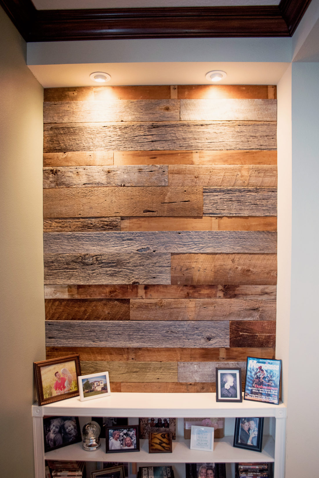 Fama's Reclaimed Wood Accent Walls | Fama Creations intended for What To Know About Adding A Reclaimed-Wood Wall