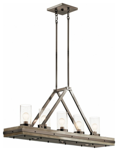 Farmhouse Five Light Chandelier-Classic Pewter Finish - Chandelier ... pertaining to Elevate Your Space with a Traditional Farmhouse Chandelier in Pewter