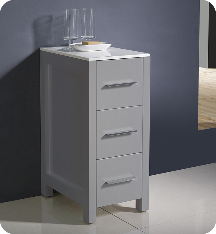 Fresca Bath - Bathroom Vanities & Bathroom Furniture pertaining to Fresca Torino Bathroom Linen Side Cabinet In Espresso