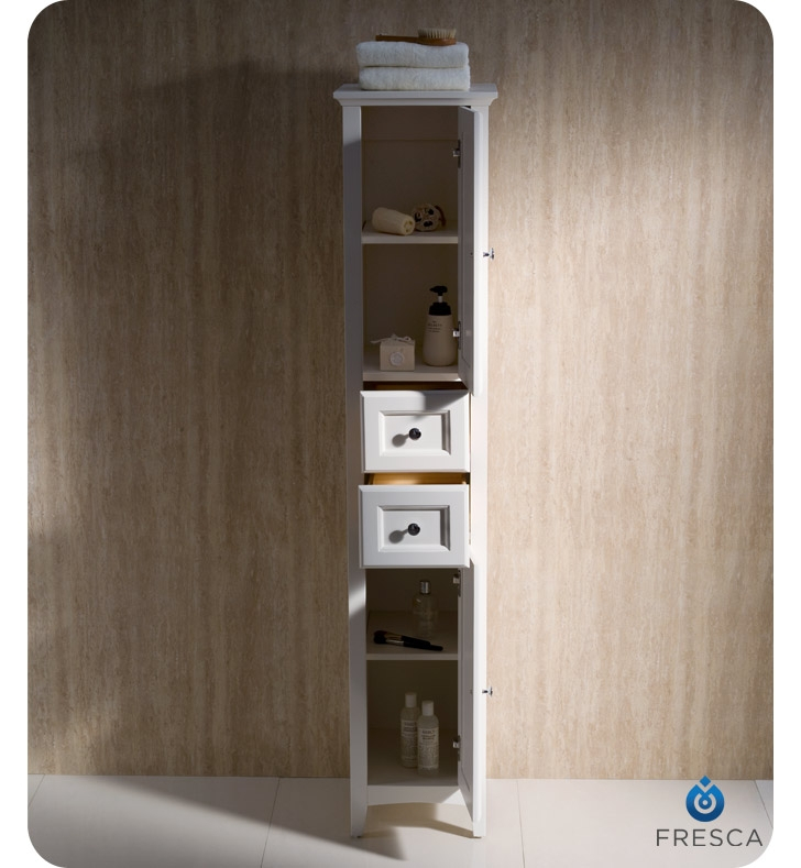 Fresca Bath - Bathroom Vanities & Bathroom Furniture throughout Is the Fresca Oxford Linen Cabinet Right for Your Bathroom Exploring the Features