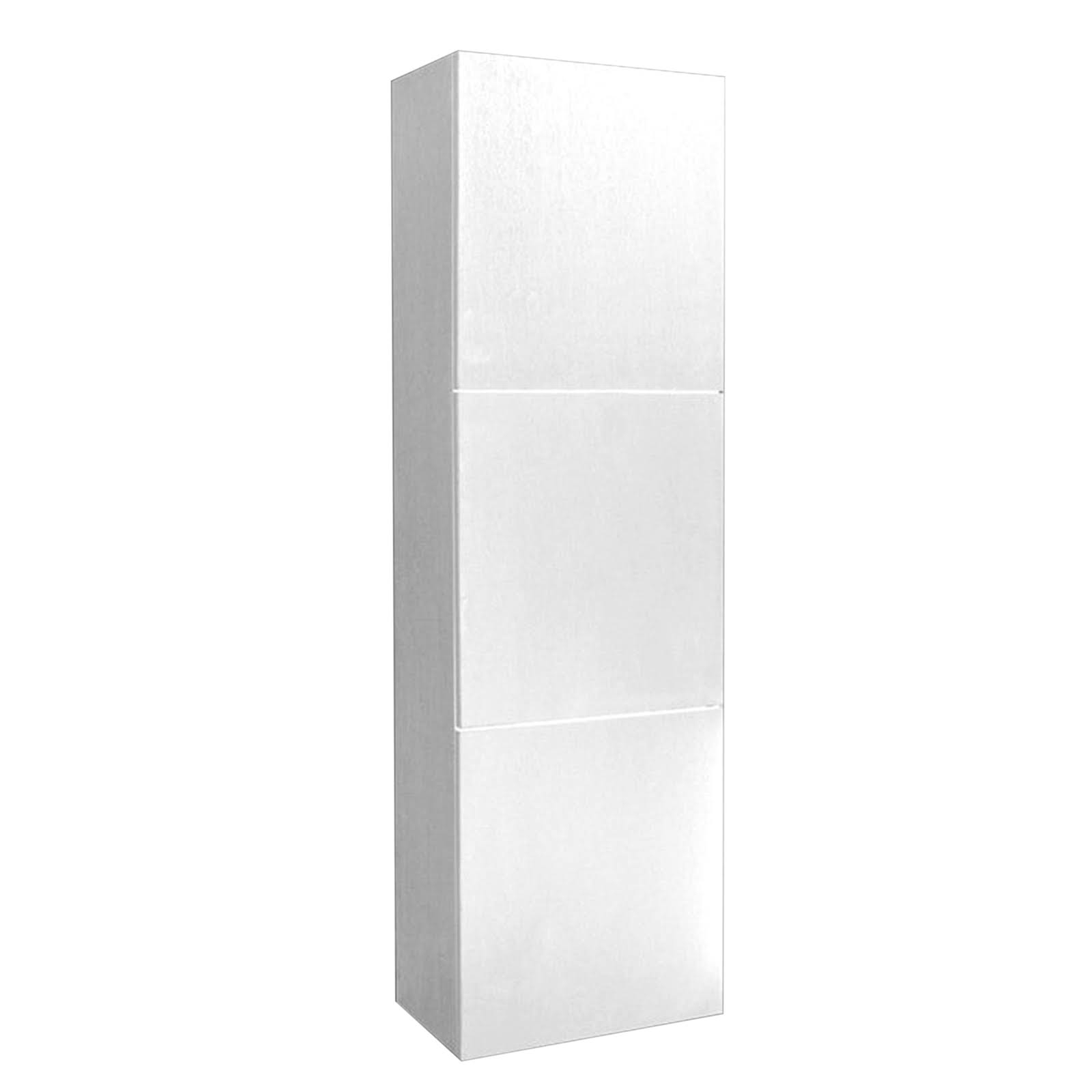 Fresca Bathroom Linen Side Cabinet W/ 3 Large Storage Areas - White ... in The Fresca Teak Linen Cabinet A Stylish Way to Declutter Your Bathroom