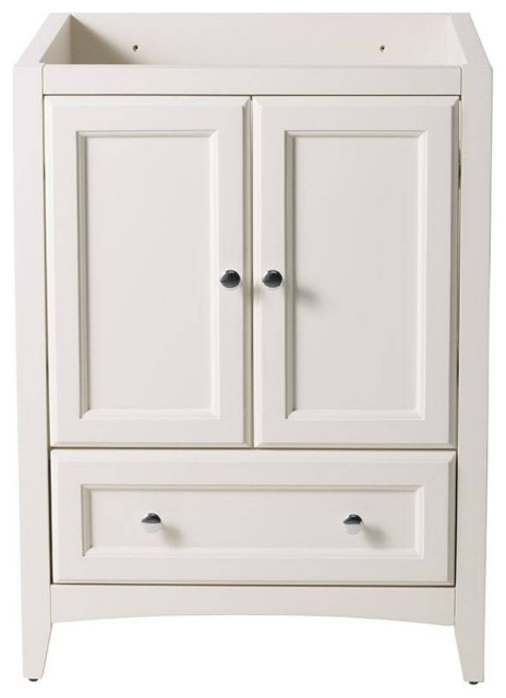 Fresca Fcb2024Aw Oxford 24" Antique White Traditional Bathroom Cabinet ... with regard to Fresca Oxford Antique White Tall Bathroom Linen Cabinet