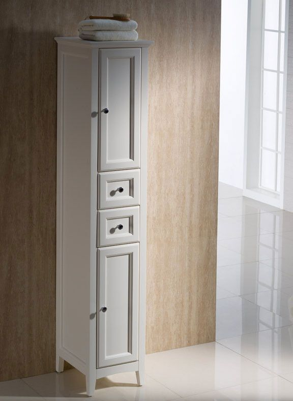 Fresca Oxford Antique White Tall Bathroom Linen Cabinet | Linen Cabinet ... throughout Fresca Oxford Antique White Tall Bathroom Linen Cabinet, Antique White