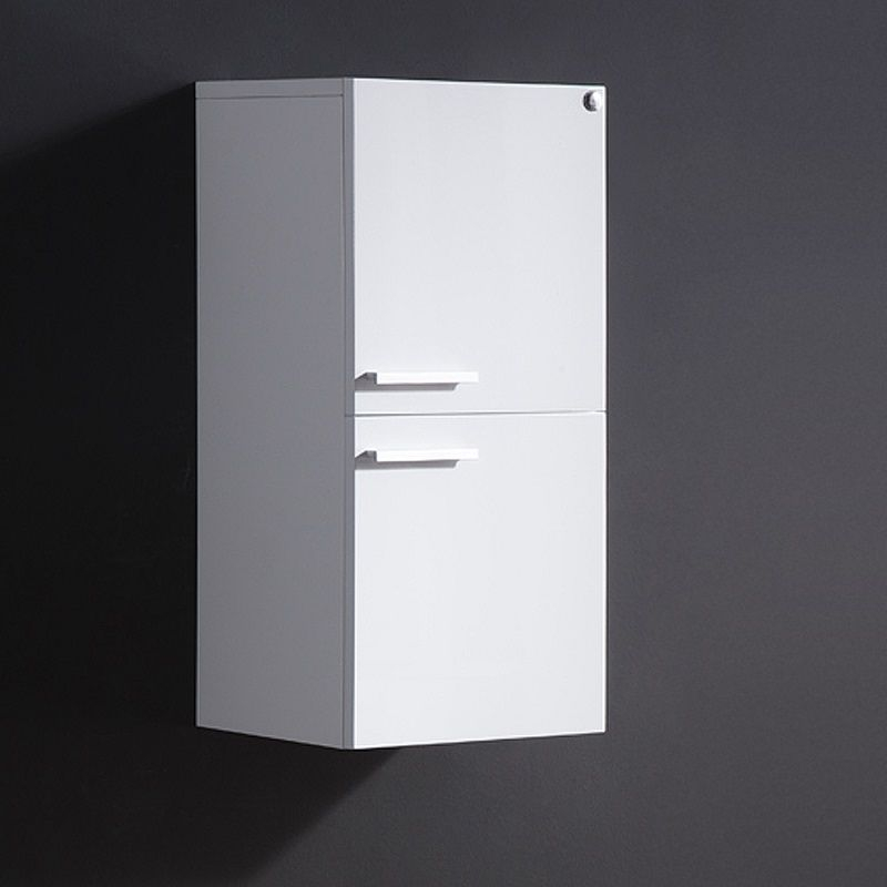 Fresca White Bathroom Linen Side Cabinet W/ 2 Storage Areas | Linen ... intended for Maximizing Space and Style Finding the Right Fit with the Fresca Allier Cabinet