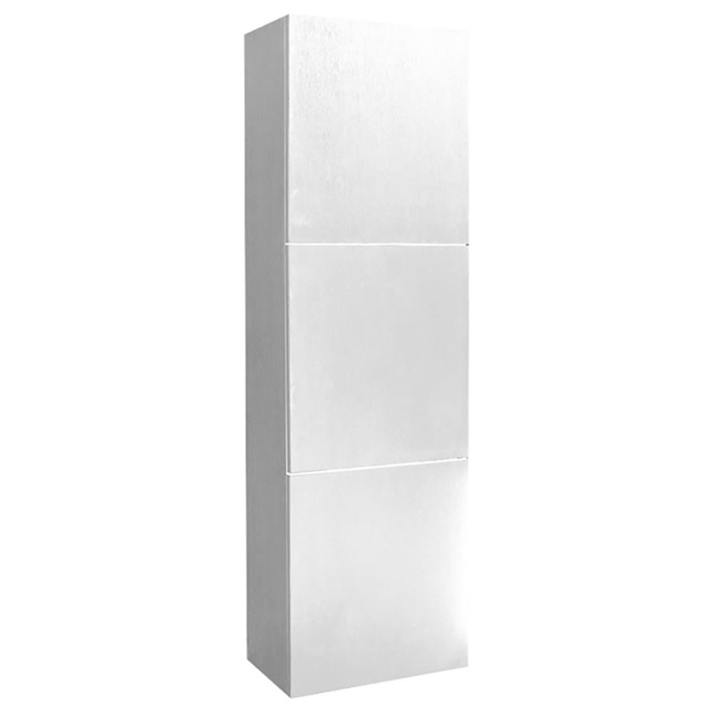 Fresca White Bathroom Linen Side Cabinet W/ 3 Large Storage Areas ... regarding Fresca Black Bathroom Linen Side Cabinet With 3 Large Storage Areas, Teak