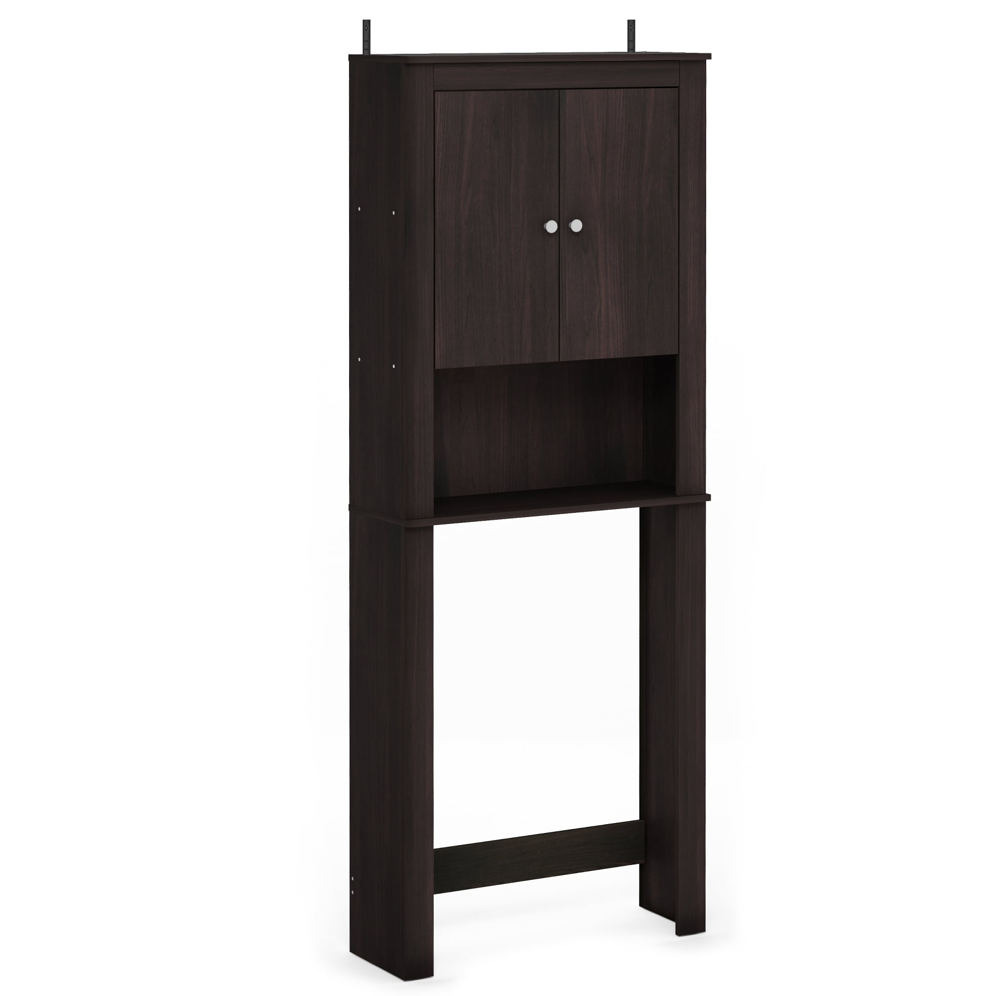 Furinno Indo Double Door Bath Cabinet, Espresso - Walmart.com within Beyond Storage What The Furinno Indo Double Door Cabinet Offers