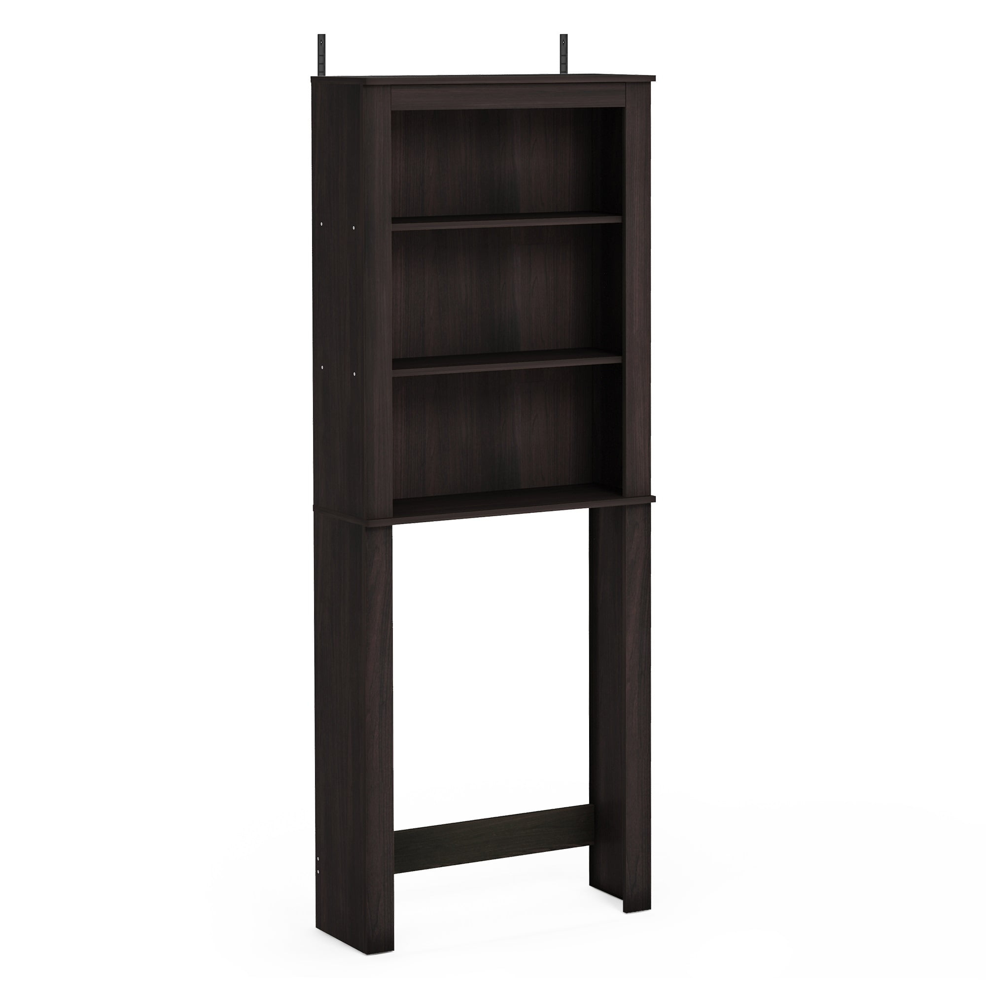 Furinno Indo Open Bath Cabinet, Espresso - Walmart.com in Furinno Indo Open Bath Cabinet, White