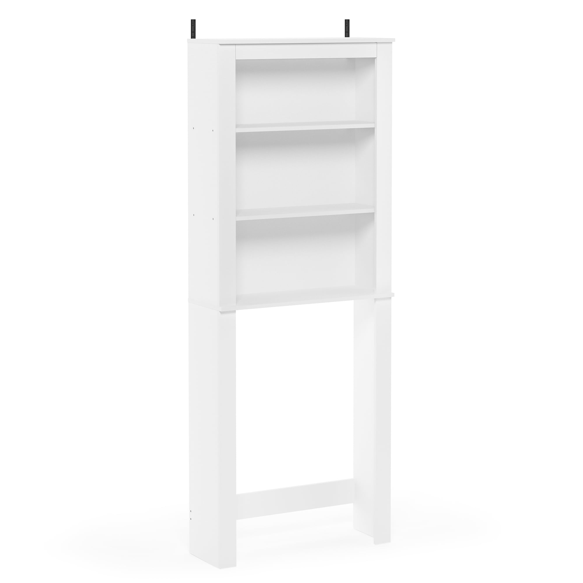 Furinno Indo Open Bath Cabinet, White - Walmart.com throughout Furinno Indo Open Bath Cabinet, White