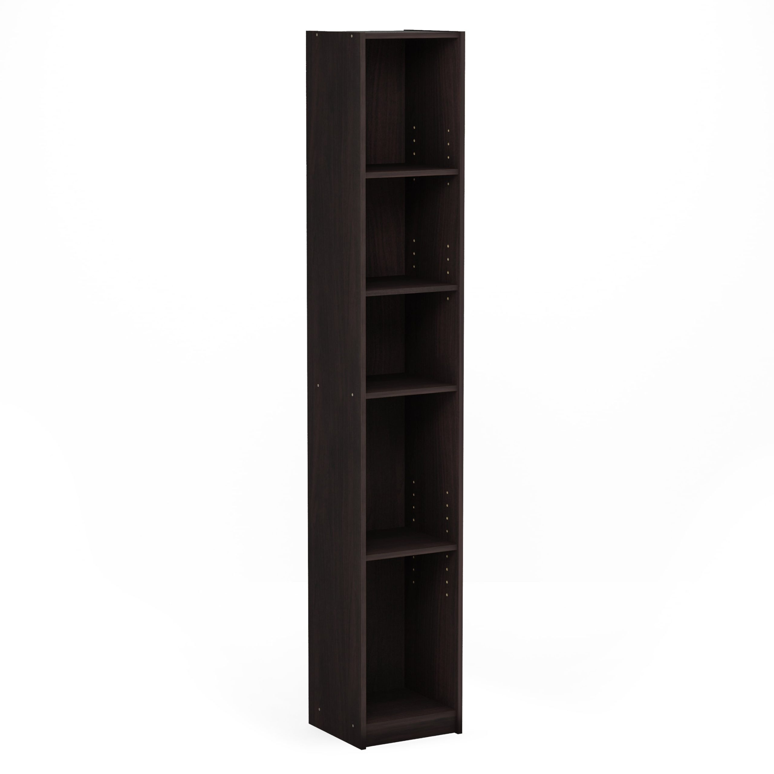 Furinno Indo Slim Luver Door Bath Cabinet, Espresso - Walmart.com pertaining to Furinno Indo Double Door Bath Cabinet, Espresso