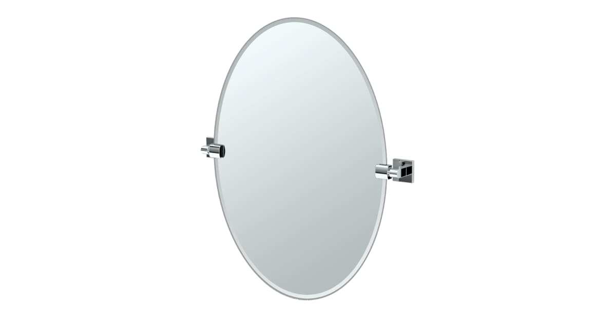 Gatco 4059 Elevate 26-1/2" X 19-1/2" Oval Beveled Wall | Build.com with regard to Why the Gatco Elevate Oval Mirror is a Perfect Fit for Modern Bathrooms