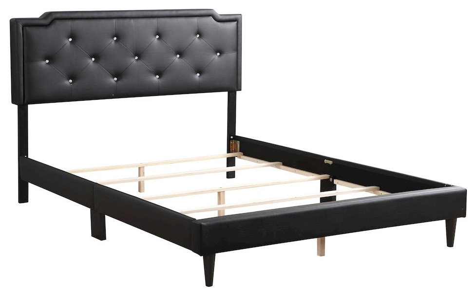 Glory Furniture Deb Full Bed In Black Color - Contemporary - Desks And ... pertaining to Glory Furniture Triton Full Bed In Cappuccino Color