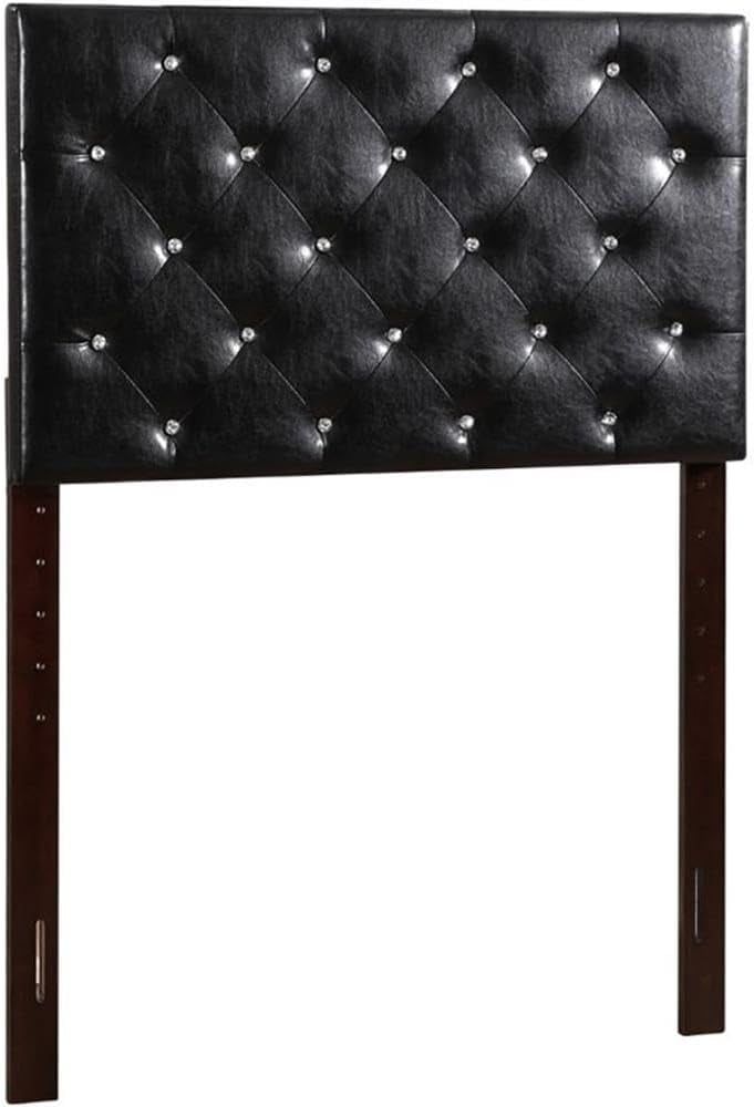 Glory Furniture Super Nova Faux Leather Upholstered Twin Headboard In ... throughout Designing Your Dream Bedroom Around the Super Nova Twin Headboard