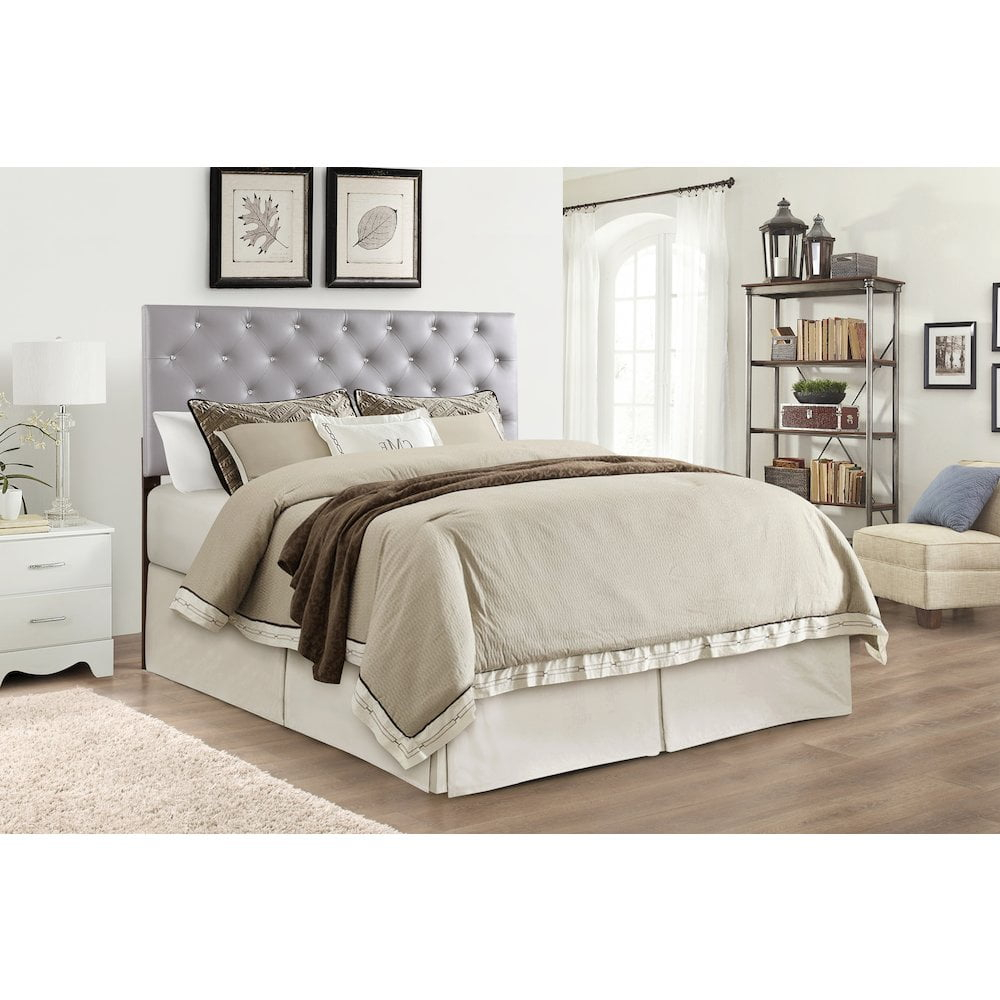 Glory Furniture Super Nova Full Headboard In Light Grey Color - Walmart.com throughout Designing Your Dream Bedroom Around the Super Nova Twin Headboard