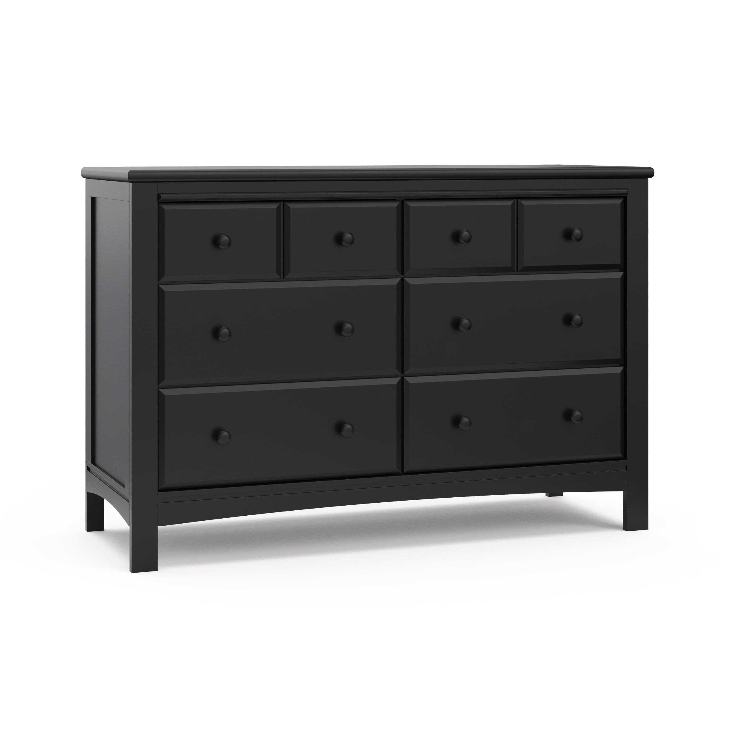 Graco Benton 6 Drawer Double Dresser, Black - Walmart.com pertaining to Choosing the Right Placement for Your Luxor 6 Drawer Double Dresser