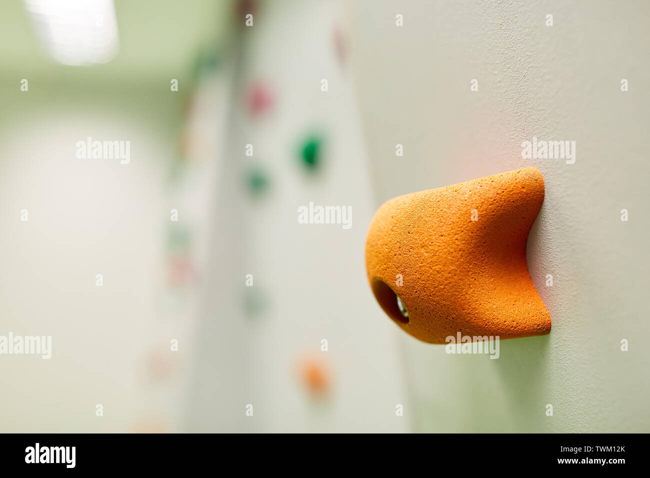 Grip On A Climbing Wall In A Climbing Gym In A Climbing Center Or ... within Get A Grip On Climbing Walls