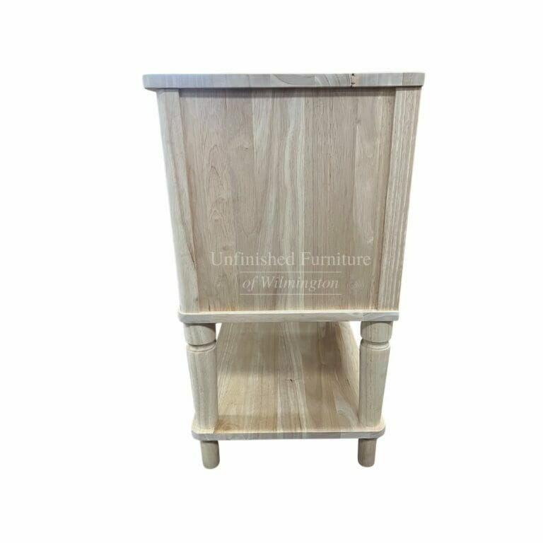 H-21 Emma Etagere Base | Unfinished Furniture Of Wilmington regarding Decoding the Emma Etagere Washed White A Designer's Perspective