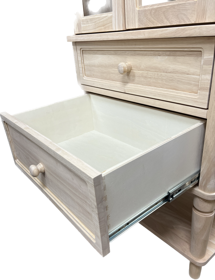 H-2122 Emma Etagere | Unfinished Furniture Of Wilmington in Decoding the Emma Etagere Washed White A Designer's Perspective