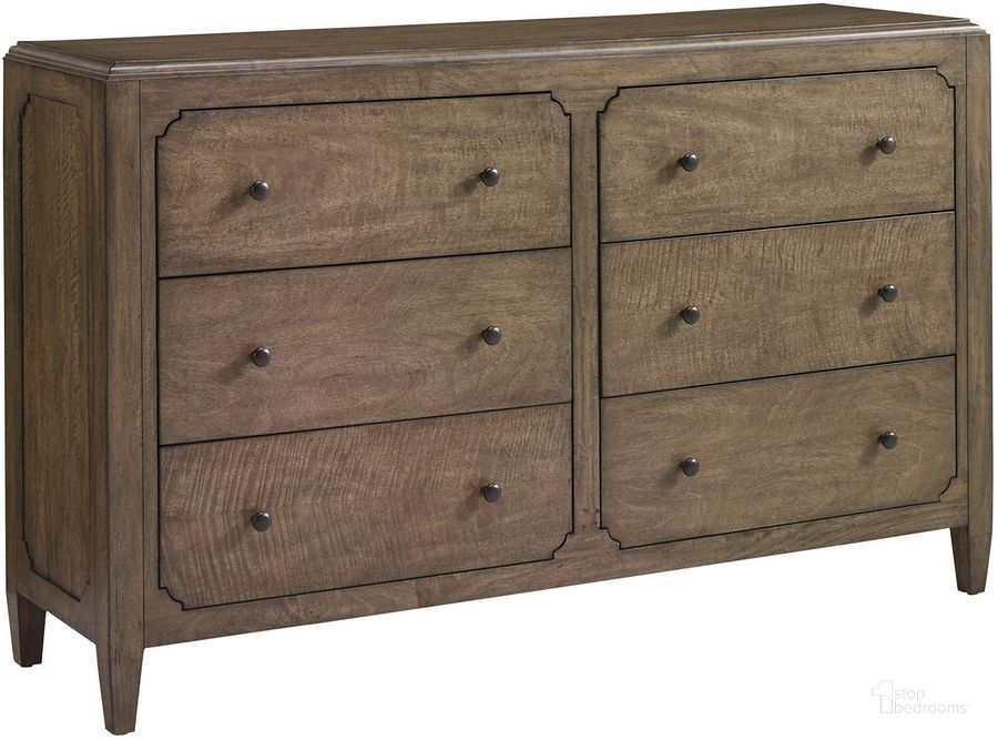 Hollis Toffee Panel Bedroom Set By Progressive Furniture | 1Stopbedrooms in Hollis Dresser And Mirror, Toffee Brown