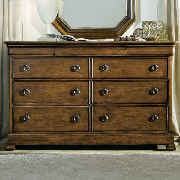 Hooker Furniture Archivist 9 - Drawer Dresser & Reviews | Perigold regarding Archivist 9-Drawer Dresser