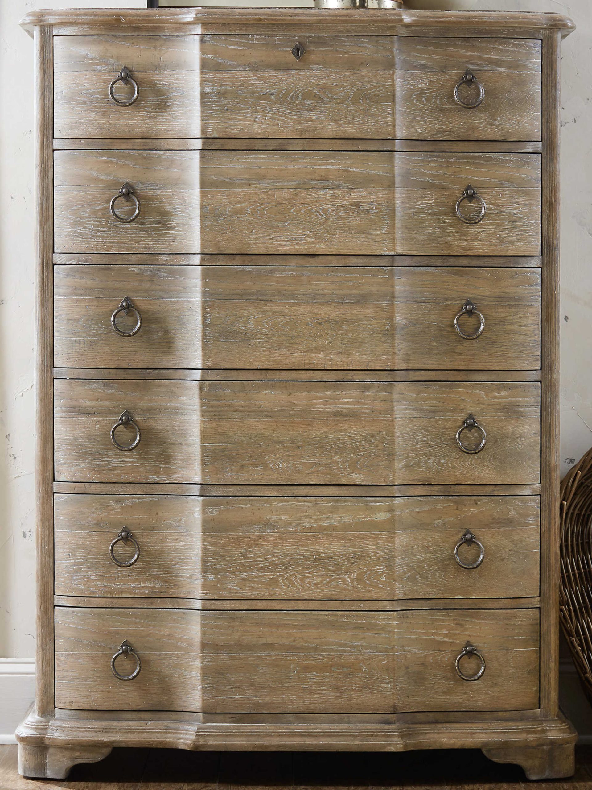 Hooker Furniture Boheme Light Wood 6 Drawers Chest Of | Hoo575090010Mwd regarding Boheme Chimay 6-Drawer Chest