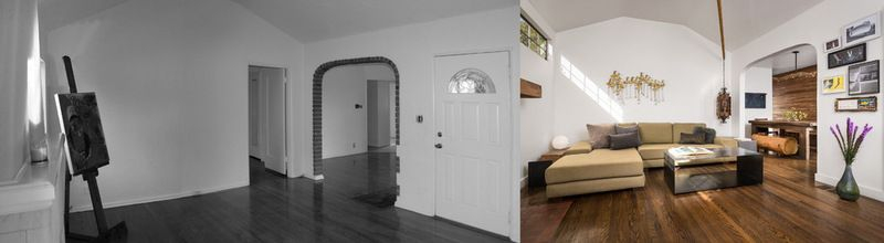 Houzz Tv: See Recycled Walls And Cool Cassette Art In A Woodsy Diy Home ... in Houzz Tv: See Recycled Walls And Cool Cassette Art In A Woodsy Diy Home