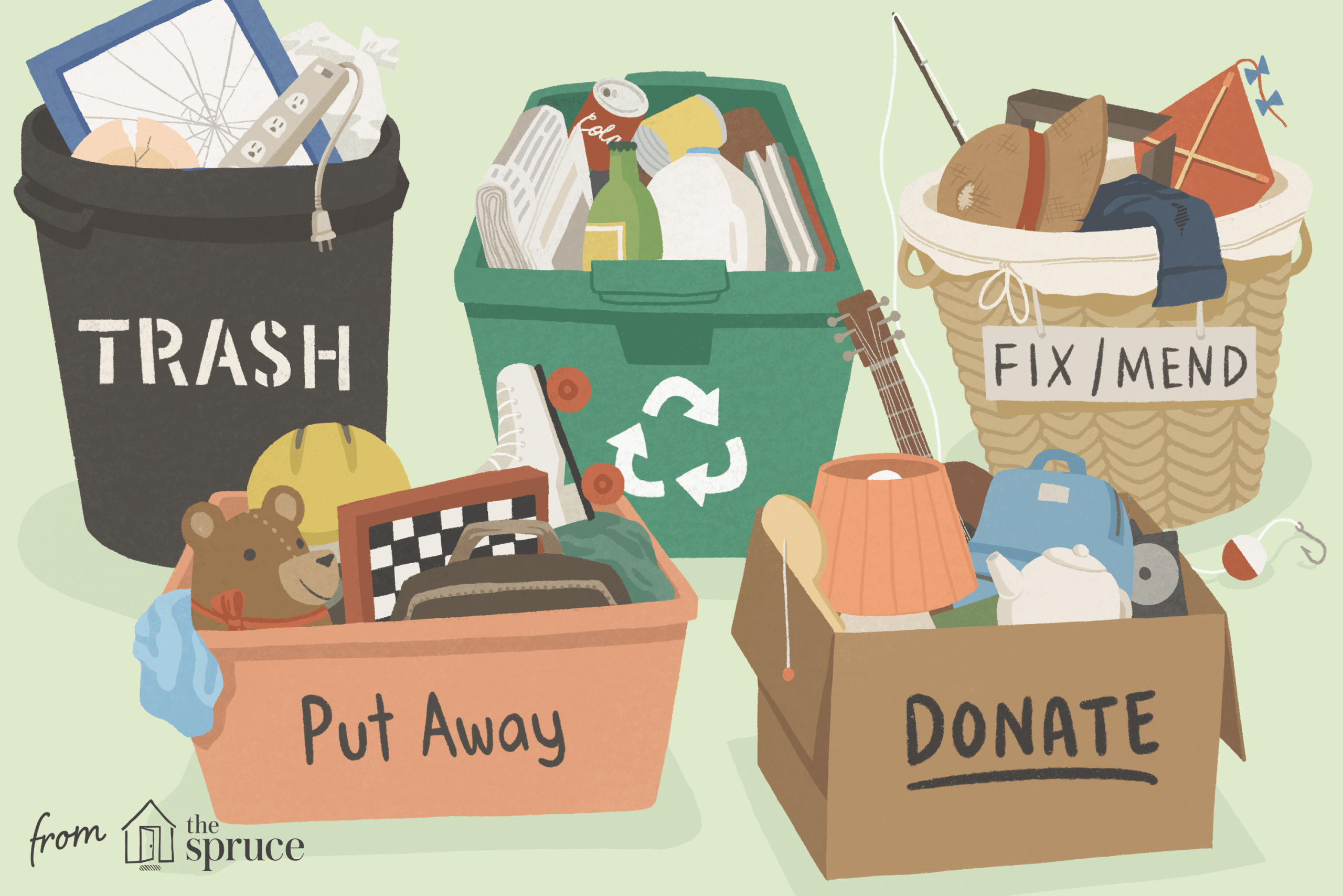 How To Declutter Your Home, Room By Room pertaining to How To Declutter Home
