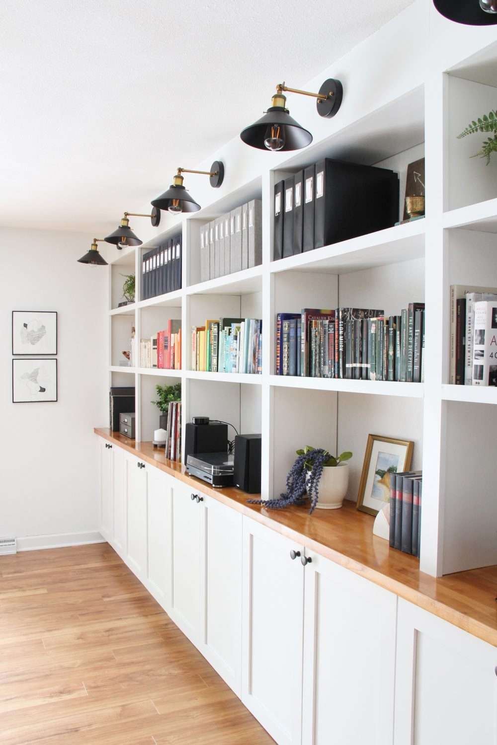 How To Make Your Own Built Ins At William Fellows Blog intended for Custom Built Shelves