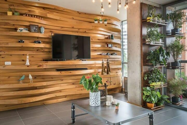 How To Modernize Cedar Walls | Mayfield Market intended for Design Dilemma: How Do I Modernize My Cedar Walls?