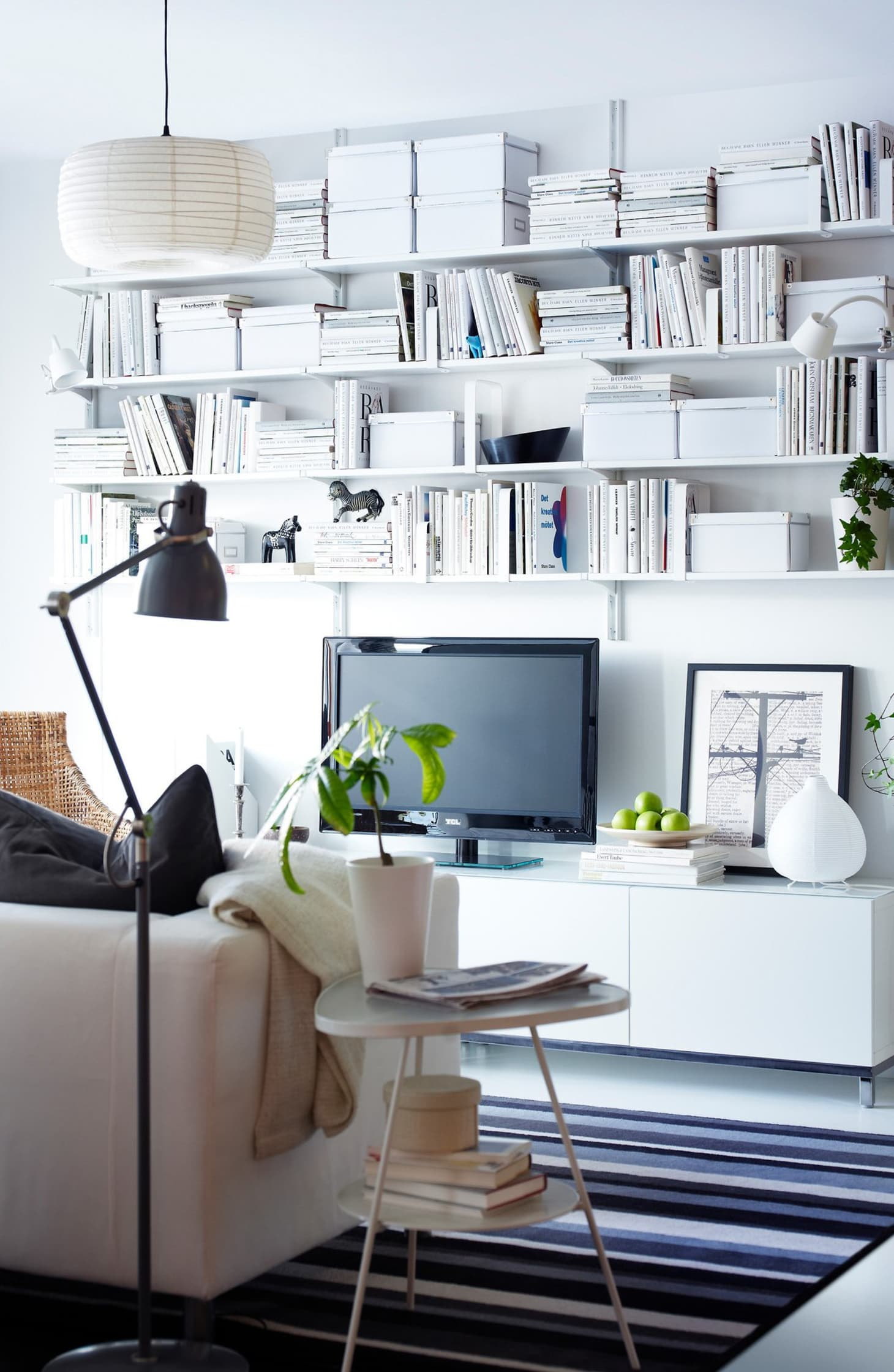 Ikea Storage Ideas For Small Spaces | Apartment Therapy within Wall Storage For Small Apartment