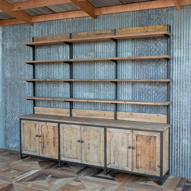 Industrial Shelving Wall Unit | Industrial Wall Shelves, Wall Shelf ... with regard to A Deep Dive into the Brooklyn II Industrial Wall Shelf Design