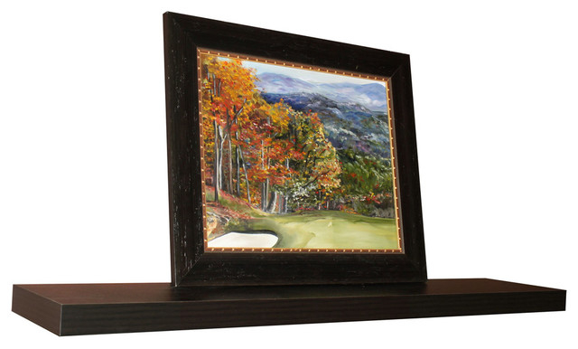 Inplace 2" Floating Shelf, 48" - Contemporary - Display And Wall ... throughout Elevate Your Decor With The Espresso InPlace Shelf