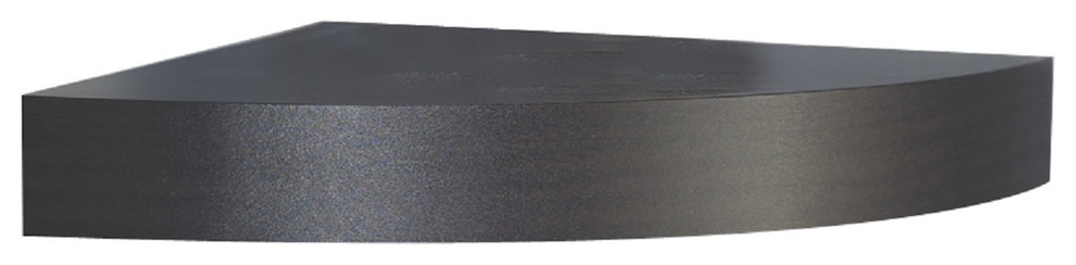 Inplace Floating Corner Shelf - Contemporary - Display And Wall Shelves ... within Inplace Floating Corner Shelf, Espresso