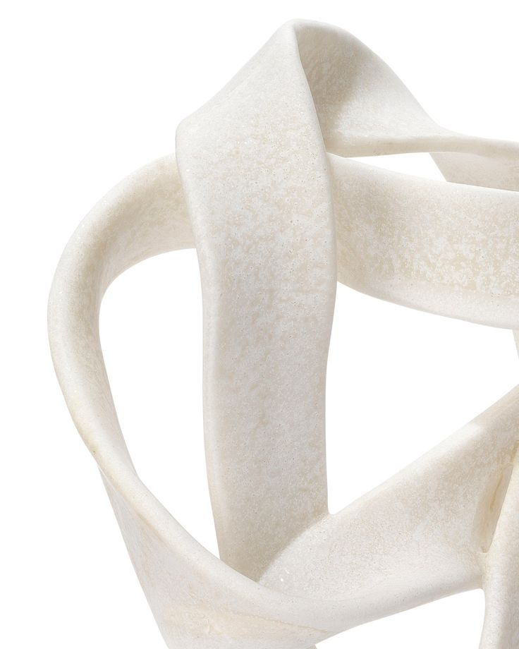 Intertwined Object On Stand | Jamie Young, Coffee Table Arrangements ... intended for Intertwined Object On Stand - Off White