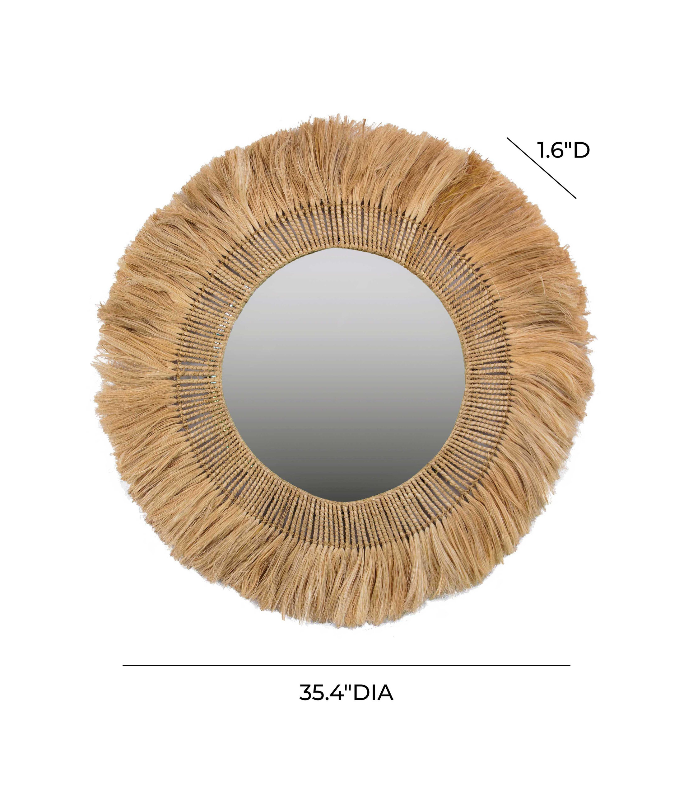 Karissa Mirror - Tropical - Wall Mirrors - By Tov Furniture | Houzz in Karissa Mirror