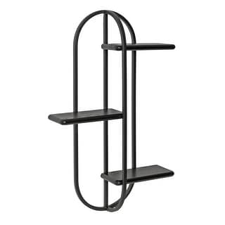 Kate And Laurel Monroe Metal Arch Shelf - On Sale - Bed Bath & Beyond ... within Styling Your Space with the Black 24x26 Monroe Metal Arch Shelf Expert Tips