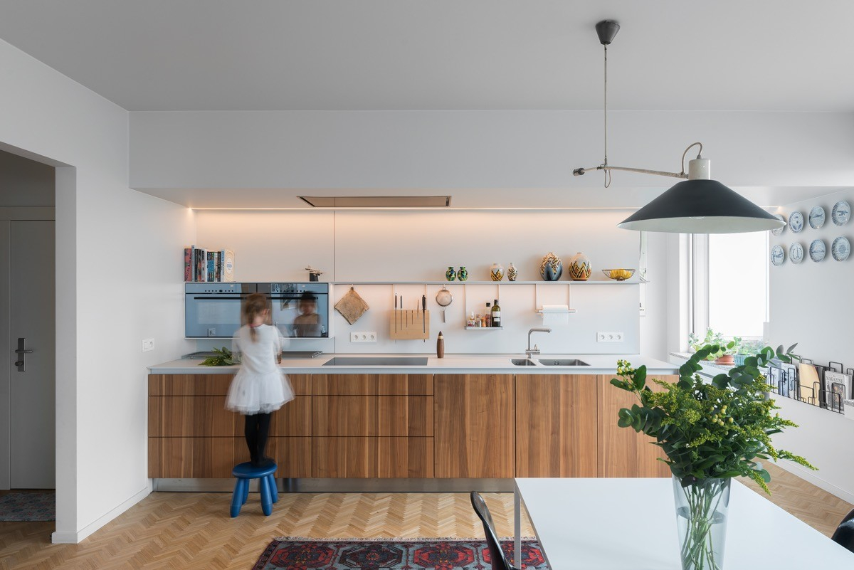Kitchen Wall Design Images within Why A Designer Kept Her Kitchen Walls
