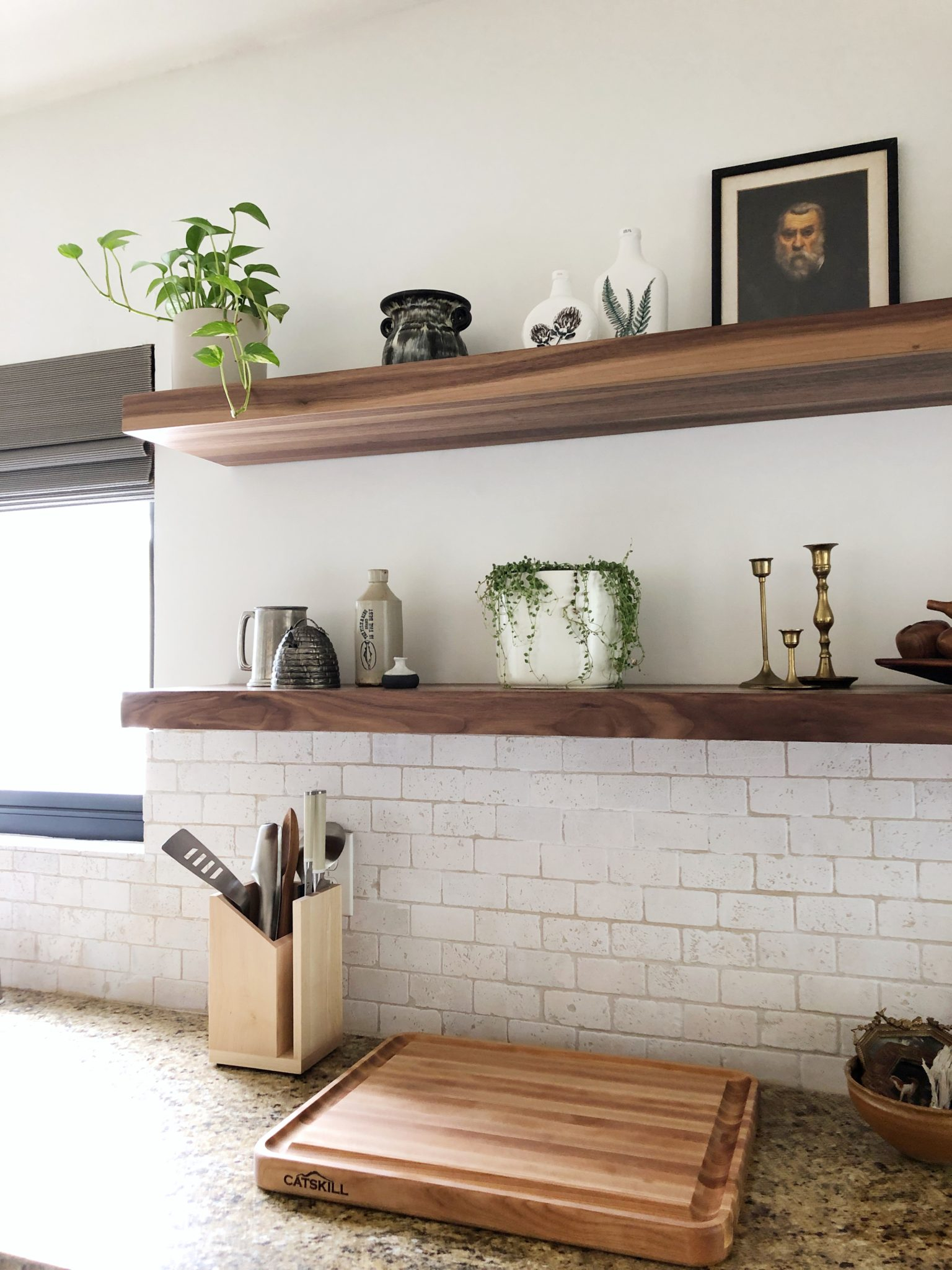 Kitchen With Floating Shelf At Robin Alexander Blog with Floating Cabinet Shelf