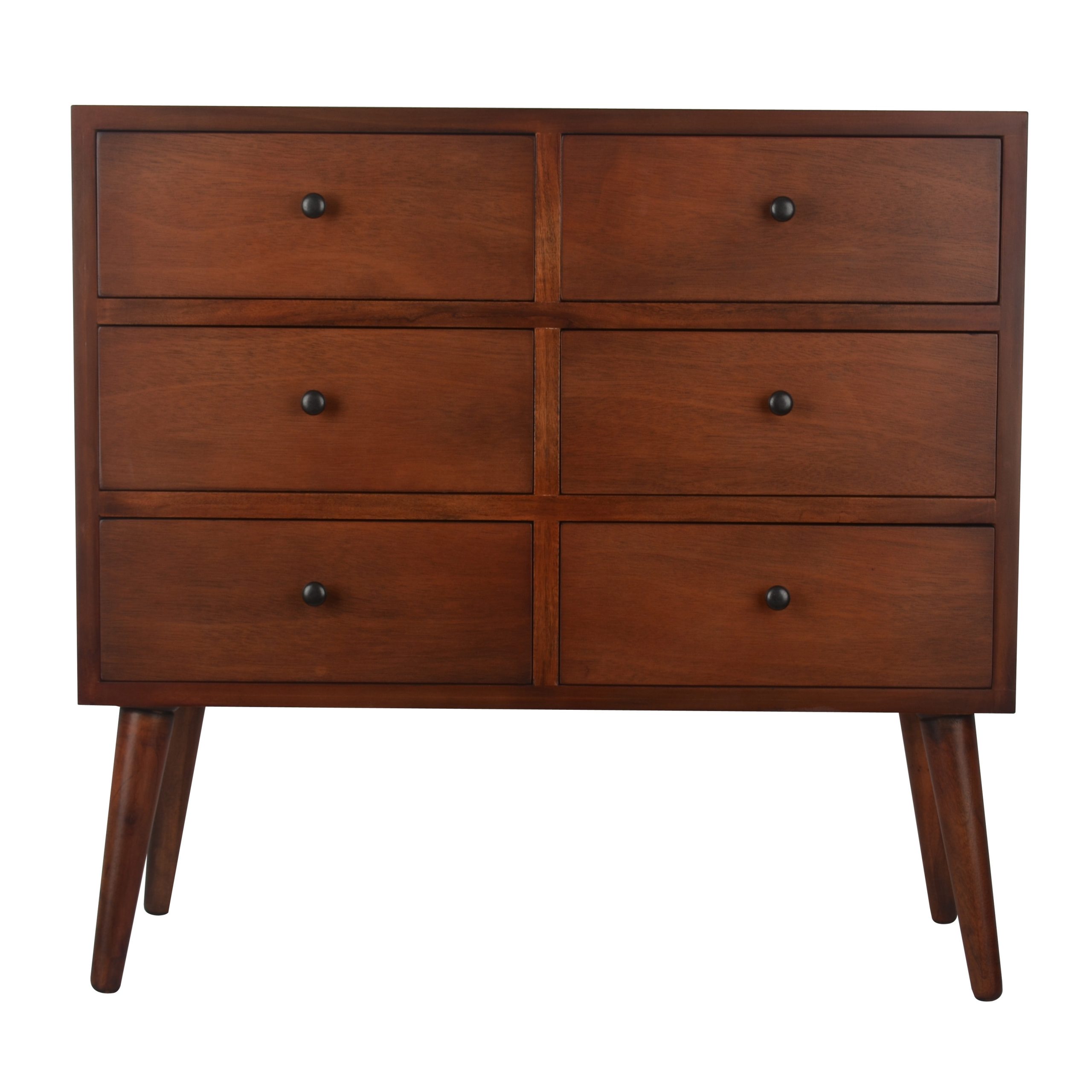 Langley Street Derek 6 Drawer Wood Accent Chest & Reviews | Wayfair regarding Integrating the Locher 6 Drawer Accent Chest Effortlessly into Your Home Decor