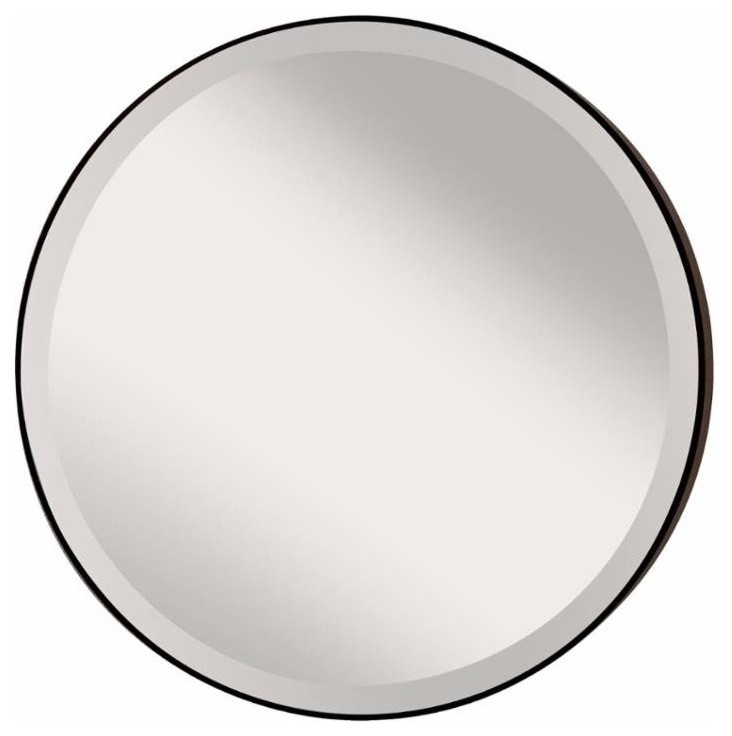 Laurel Mirror, Oil Rubbed Bronze - Contemporary - Wall Mirrors - By Hansen Wholesale | Houzz regarding The Enduring Appeal of Oil Rubbed Bronze Lauren Mirrors