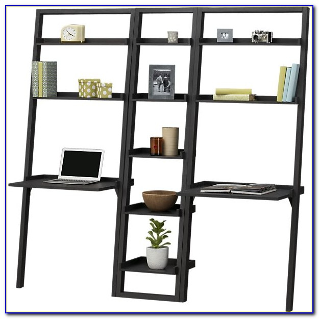 Leaning Shelf Desk Combo - Desk : Home Design Ideas #Ewp8Mlonyx82318 with regard to Shelf Desk Combo
