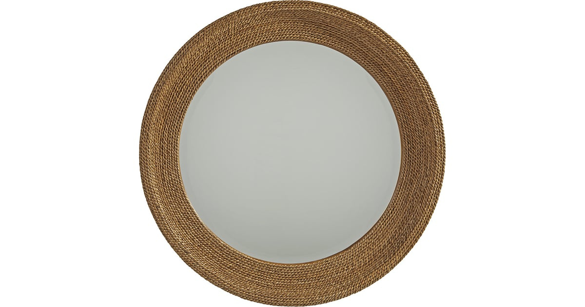 Lexington La Jolla Woven Round Mirror | Layla Grayce pertaining to La Jolla Woven Round Mirror