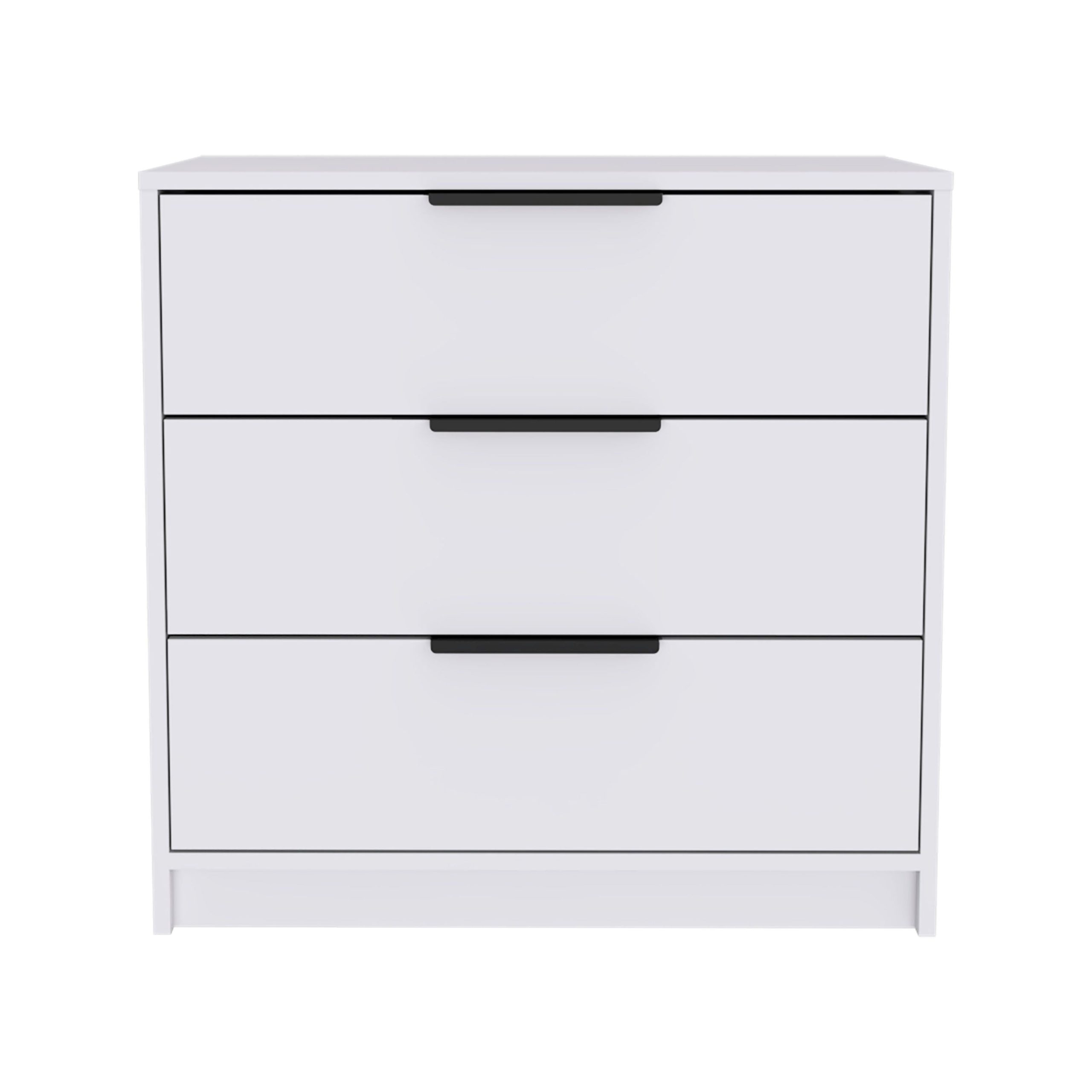 Luxor 3 Drawer Dresser With Black Handles, White - Walmart.com for Choosing the Right Placement for Your Luxor 6 Drawer Double Dresser